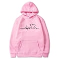thumbnail image 1 of Sudadera con capucha para mujer, con estampado de Halloween, cuello redondo, manga larga, blusa holgada, blusa de poliéster para hombre, 1 of 6