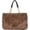 Brown, variant on Fashion Fuzzy Tote Handbag for Women Girls Soft Wool Feel Large Shoulder Bag Chain Strap