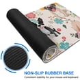 thumbnail image 6 of Long Mouse Pads for Desk,Dogs with Party Hats and Flowers Desk Mats on Top Of Desks, Desk Mouse Pad Extra Large with 3mm Non-Slip Base and Stitched Edge for Gaming,Office,Work,Home 35.4"x15.7", 6 of 6