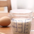 thumbnail image 5 of Vaso medidor de 250 ml de vidrio de borosilicato resistente al calor para cocina y restaurante., 5 of 5