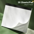 thumbnail image 3 of PrimeCook Shop 3 Pack Legal Pads 11 x 9.5 College Ruled White Paper Note Pad Narrow Ruled 30 Sheets Notepads Perforated Writing Pad Clear Print Horizontal Pads of Paper, 3 of 14