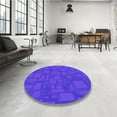 thumbnail image 3 of Ahgly Company Indoor Rectangle Patterned Aztech Purple Area Rugs, 7' x 10', 3 of 6