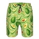 thumbnail image 3 of Fotbe Green Avocado Trajes de Baño Estampados para Hombre, Shorts de Verano de Secado Rápido, Ropa de Playa, Bañadores-Large, 3 of 6