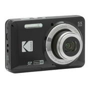 Kodak Pixpro Friendly Zoom FZ55 Digital Camera (Black) Bundle with Accessories