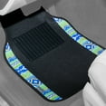 thumbnail image 2 of FH Group Mesa11 Universal Fit Premium Carpet Car Floor Mats Front & Rear - Green Full Set, 2 of 5