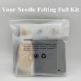 thumbnail image 6 of Feltsky Penguin Needle Felting Kit for Beginners Easy Steps to Make with Everything, Christmas for Mom, 6 of 9