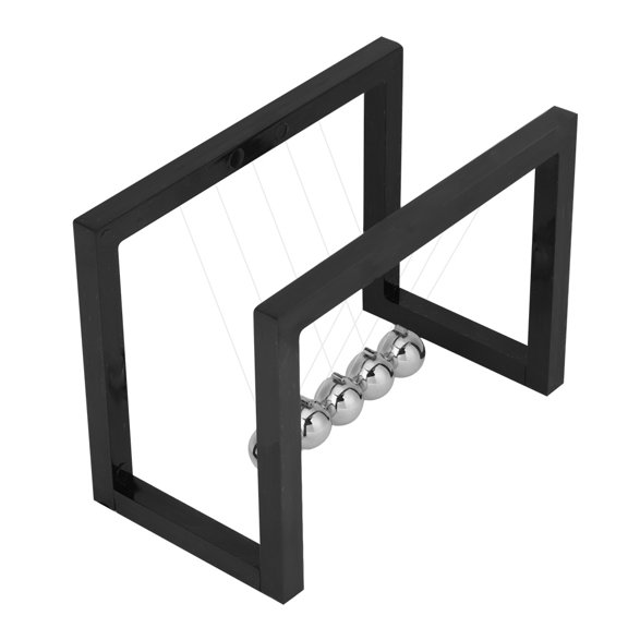 Bola de decoración de escritorio, péndulo de metal para ciencia física, juguete de bola de escritorio, bola de péndulo, máxima comodidad