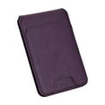 thumbnail image 3 of Phone Case Compatible With iPhone 16 Pro Max , Wallet Card Case, [Card Slots] PU Leather Card Holder [Detachable] with Card Holder Kickstand Magnetic Phone Cover for iPhone 16 Pro Max,Darkpurple, 3 of 10