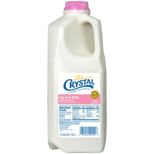 Crystal Cream & Butter Crystal Milk, 0.5 gl