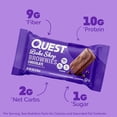 thumbnail image 2 of Quest Bake Shop, brownies de chocolate, 10 g de proteína, 2 g de carbohidratos netos, 1 g de azúcar, 4 unidades, 2 of 5