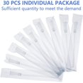 thumbnail image 4 of 30 Pieces Enema Supplies White PVC Colon Tube Replacement Enema Tubings Enema Hose Non-Toxic Enema Kit with Flexible Rounded End for Smooth Insert Thickness FR12, 4 of 5