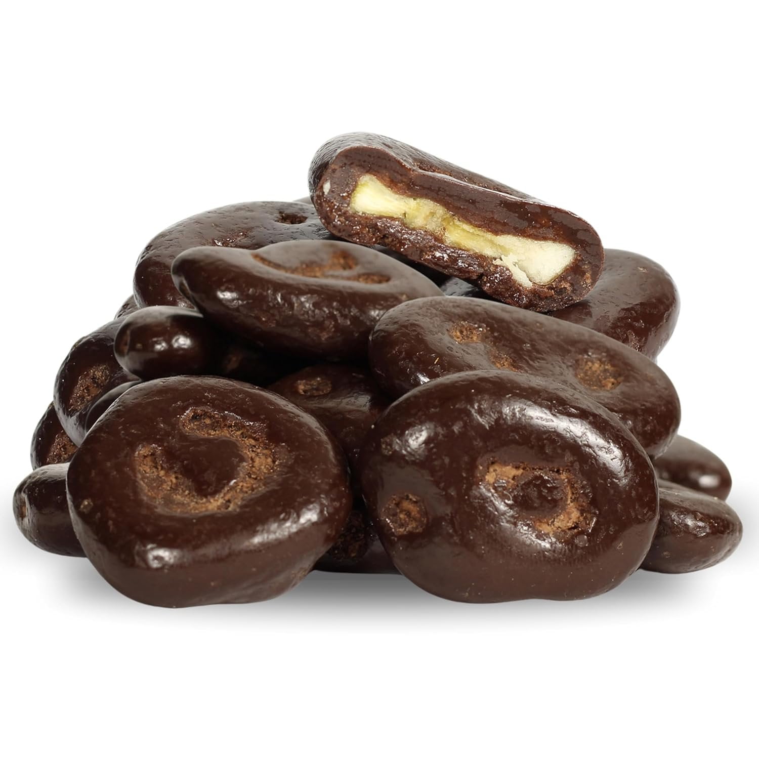 Dark Chocolate Covered Banana Chips by Its Delish, 5 lbs Bulk Bag  Gourmet Dark Chocolate Banana Chips, Healthy Snacks Chocolate Fruit, USA Made, Vegan, Kosher