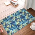 thumbnail image 6 of Bingfone Hawaiian Style Door Mat 16"x24" Front Entrance Non-Slip Low Profile Washable for Entryway, 6 of 7