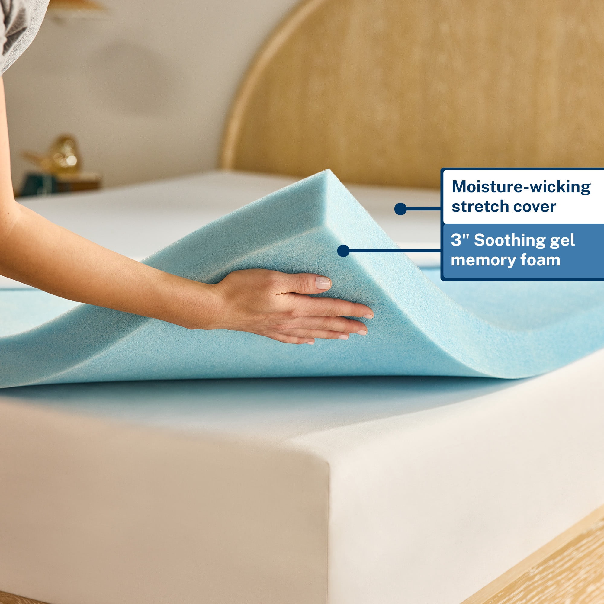 Sleep Innovations 3 in Topper, King