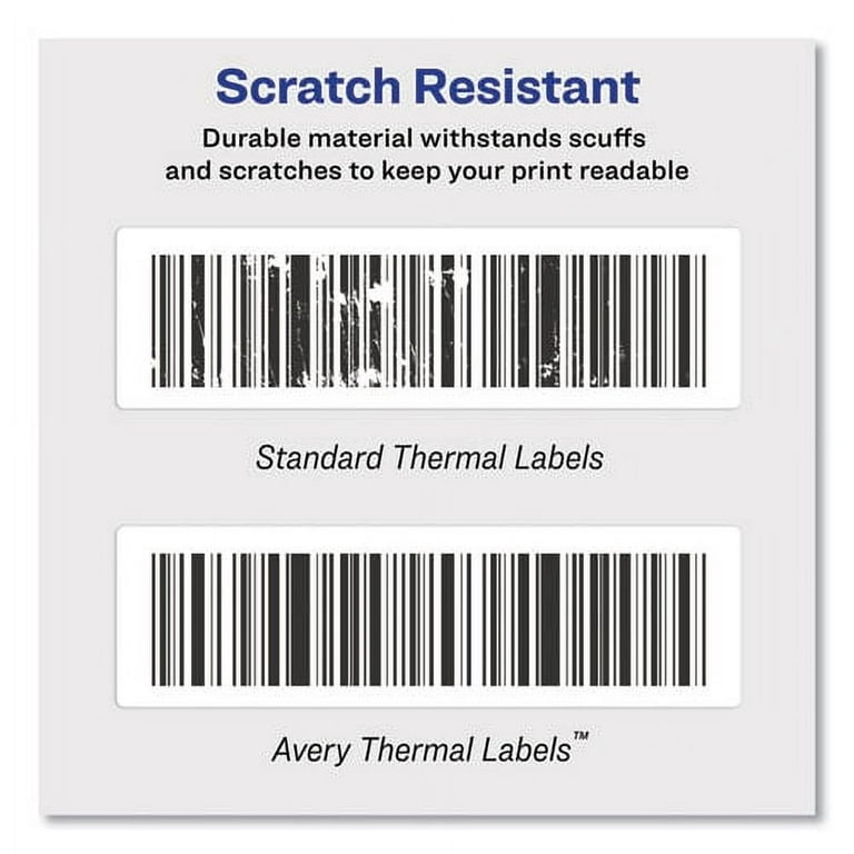 Thermal Printer Labels, Thermal Printers, 1.13 x 3.5, Clear, 120/Roll, 1 Roll/Pack Thermal Printer Labels, Thermal Printers, 1.13 x 3.5, Clear, 120/Roll, 1 Roll/Pack
