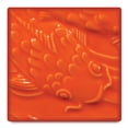 thumbnail image 2 of Amaco Liquid Gloss Glaze - Pint, Fire Orange, Translucent, 2 of 2