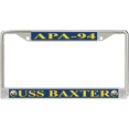 thumbnail image 1 of USS Baxter APA-94 License Plate Frame, 1 of 1