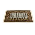 thumbnail image 6 of Cream Floral 2X3 Indo Botemir Oriental Rug, 6 of 11