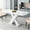 White, variant on High - Quality MDF+Steel - Expandable Table - Coffee and End Use - Blends Well with Decoration