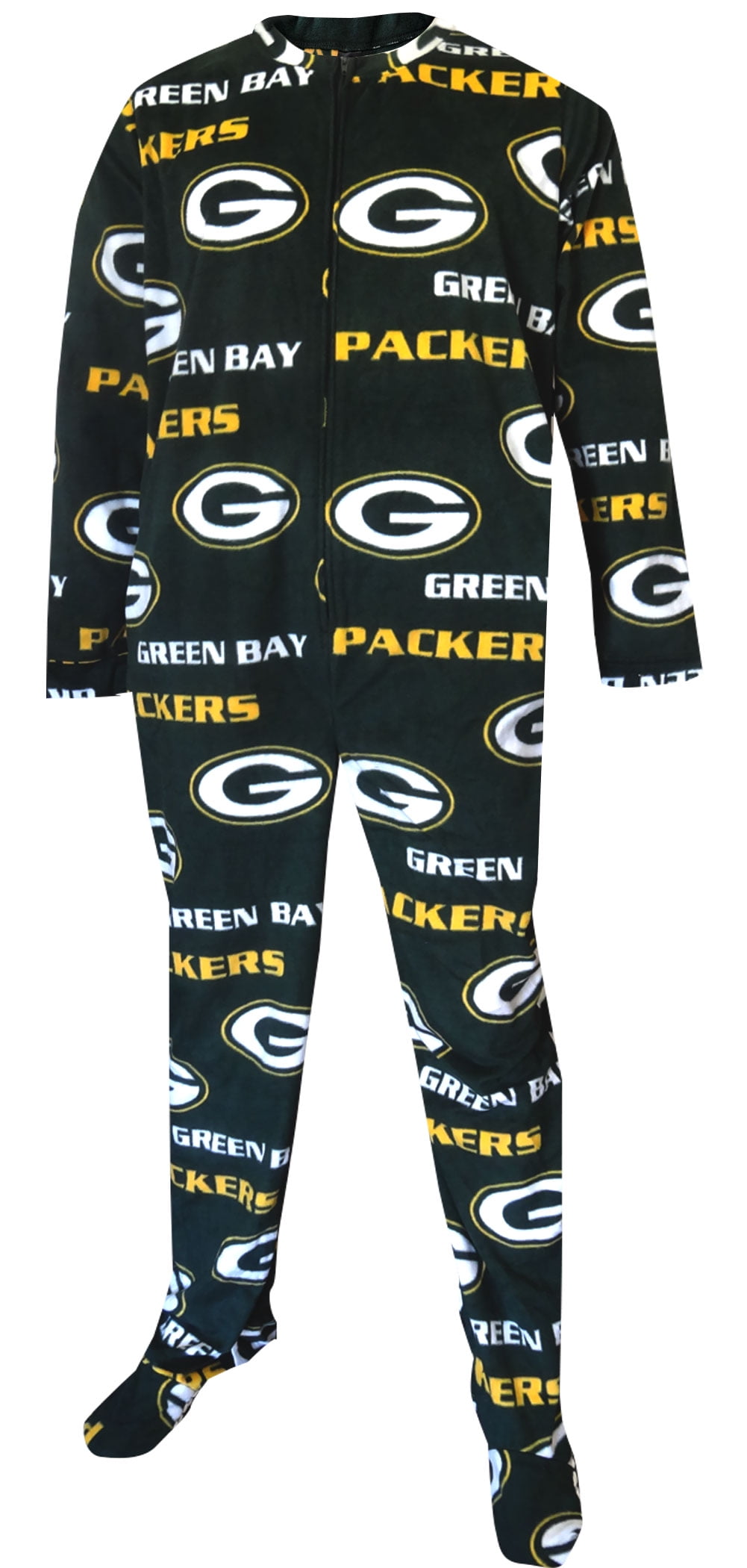 Onesie Green Bay Packers Guys Footie Pajama