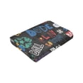 thumbnail image 6 of Kll Fleece Blanket Plush Throw Blanket Basketball,Soft Fuzzy Cozy Flannel Blanket For Couch Sofa Bed.(50"X40"), 6 of 9