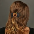 thumbnail image 2 of Unique Bargains 3 Pcs Duckbill Clip Fashion Halloween Hair Clip for Women Orange Black, 2 of 5