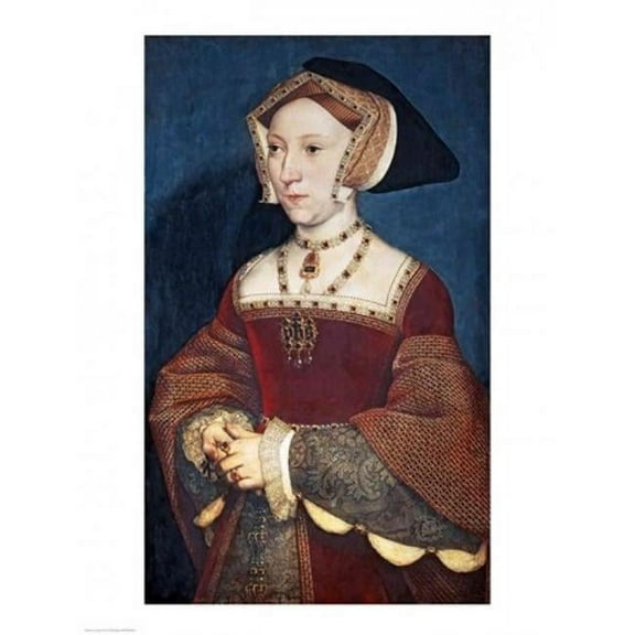 Jane Seymour 1536 Poster Print by Hans Holbein - 24 x 36 in. - Large