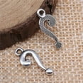 thumbnail image 3 of K-KED 500 Pcs Tibet Silver question mark Charms Pendant 18x8MM C13966, 3 of 3