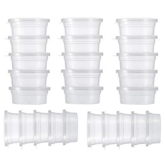 25 Pc Storage Containers Foam Storage Cups Containers With Lids Fabric Storage