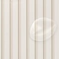 thumbnail image 4 of FREEAMG Reddish Brown Stripes Shower Curtain Bathroom Decorative Shower Curtain Waterproof Washable Reinforced Grommets, 72x72 Inch, 4 of 5