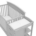 thumbnail image 4 of Graco Benton 4-in-1 Convertible Baby Crib and Changer, Pebble Gray, 4 of 14