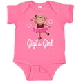 thumbnail image 3 of Inktastic Gigis Girl Ballerina Monkey Girls Baby Bodysuit, 3 of 5