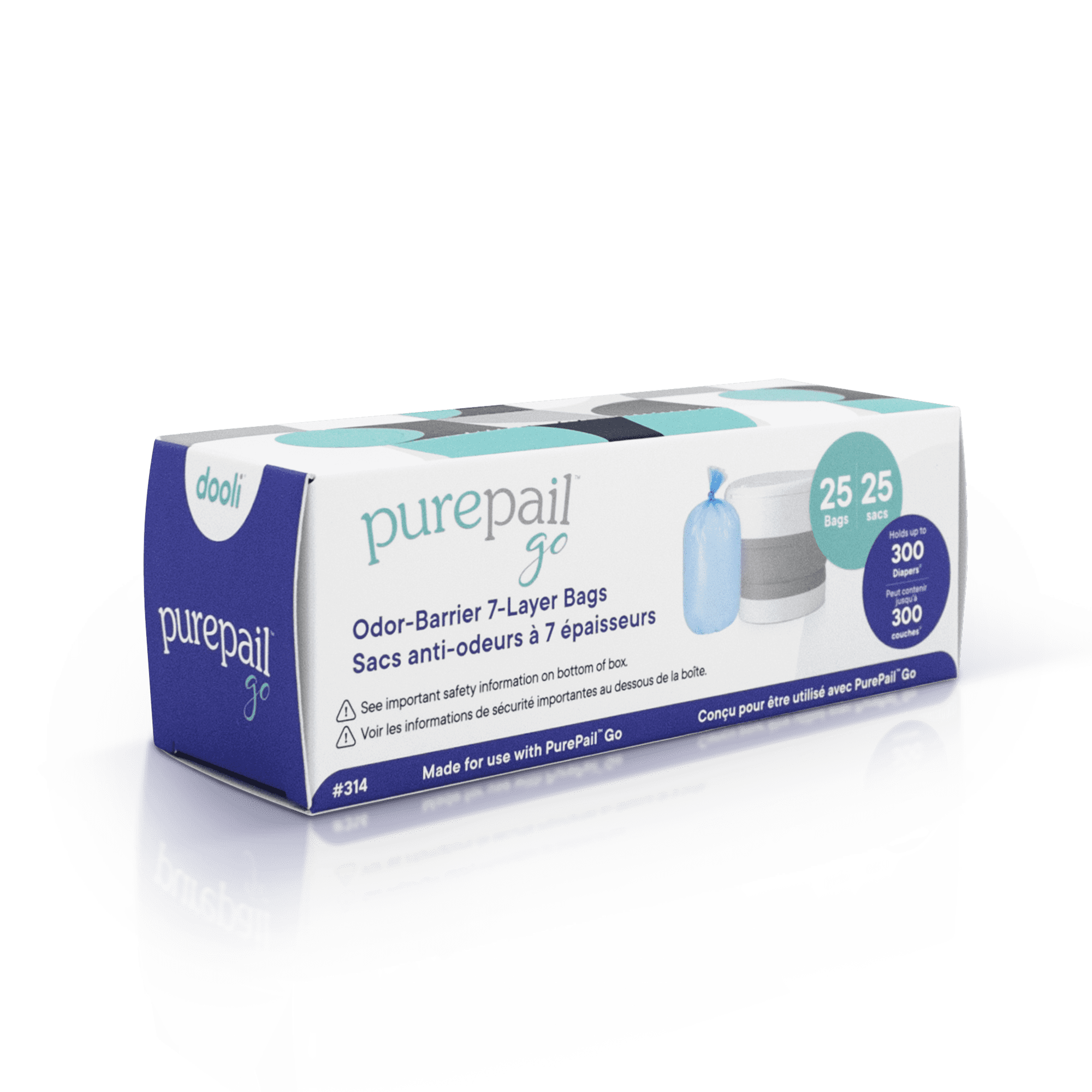 PurePail Go Refill Bags