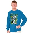 thumbnail image 5 of Popeye Characters Kanji Comic Panel Men's Long Sleeve Tee T Shirt Brisco Brands X, 5 of 6