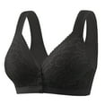 thumbnail image 1 of Abcnature Daily Comfort Bras for Women Front Button Style Bras without Steel Rings, 1 of 2