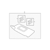 Genuine OE Honda Sun-Visor - 83280-TG7-A02ZA