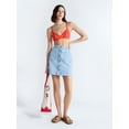 thumbnail image 2 of Free Assembly Women's and Women’s Plus Longline Triangle Bikini Top, Sizes XS-3X, 2 of 5