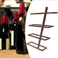 thumbnail image 3 of Pastilla De Vino, Almacenamiento Rústico De Exhibición De Vinos Estante De Vino Montada En La Pared, Hogar Para El Comedor Del Bar, 3 of 7