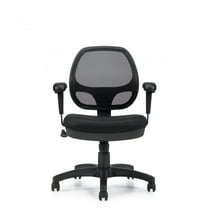 GOF Office Furniture Computer Chair (G11647B)–Ergonomic Task Seating–Black Mesh Back Tilter