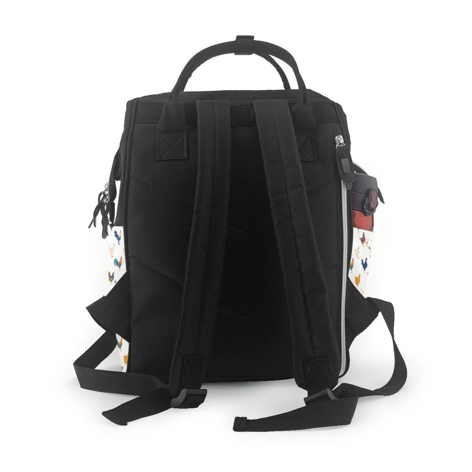 Kdxio Baby Diaper Backpack,Multi-Function Travel Backpack Nappy Bags,Nursing Bag, Fashion Mummy,Roomy Waterproof for Baby Care(Various Rooster)