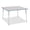 Multi-color, variant on Jonti-Craft BerriesĀ® Square Activity Table - 48" X 48", E-height - Driftwood Gray/Key Lime/Gray