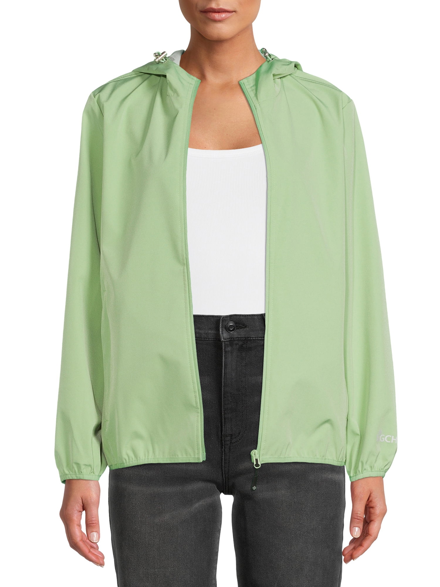 Big Chill Women's Packable Crop Rain Jacket