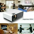 thumbnail image 6 of 23000LM LED Smart Home Theater Projector 4K Wifi BT 1080p HD 3D Home Video, 6 of 7