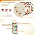 thumbnail image 5 of Yayeee Flameless Candles with Remote Flickering Battery Operated Multi Color Changing, Christmas Gift Train, 5 of 7
