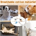 thumbnail image 6 of 16 Pack Interactive Cat Mice Toys - Plush Catnip Mouse Shaped Biting Toys for Indoor Cats - Realistic Design in 8 Colors, 6 of 14