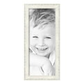thumbnail image 2 of ArtToFrames 9" x 22" Classic White Picture Frame, 9x22 inch White Wood Poster Frame (WOM-5004),  Pack, 2 of 7