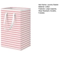thumbnail image 2 of Storage Basket Storing Striped Printing Useful Socks Underwear Storage Basket Laundry Hamper, 2 of 4