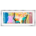 thumbnail image 4 of 12x36 Frame with Mat - Silver 16x40 Frame Wood Made to Display Print or Poster Measuring 12 x 36 Inches with White Photo Mat, 4 of 9