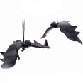 thumbnail image 3 of Lubelski Halloween Simulation Rubber Bat Hanging Ornament, 3 of 8