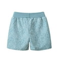 thumbnail image 3 of NAFUU Boys Casual Shorts With Full Flower Prints Soft Breathable Elastic Waistband Sporty Clothing Summer Activity Running Shorts Sizes 3-4 Years, 3 of 9